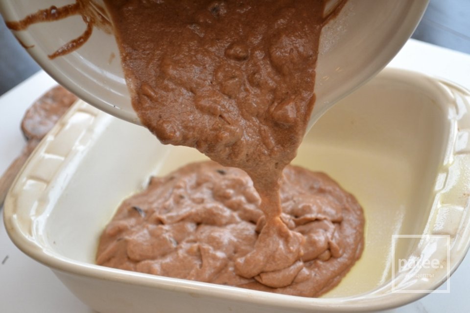 Банановые брауни с орехами - Шаг 11