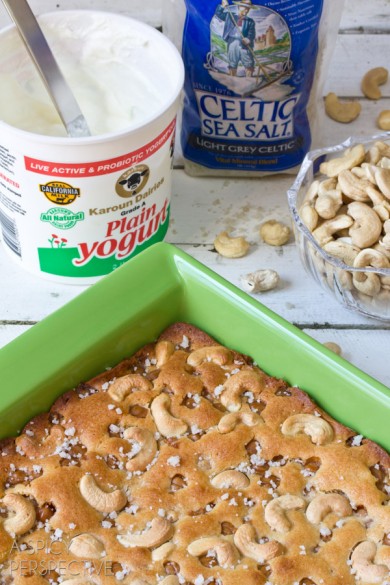 Блонди с кешью и карамелью - Шаг 12