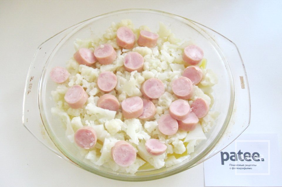 Гратен с картофелем и цветной капустой - Шаг 8