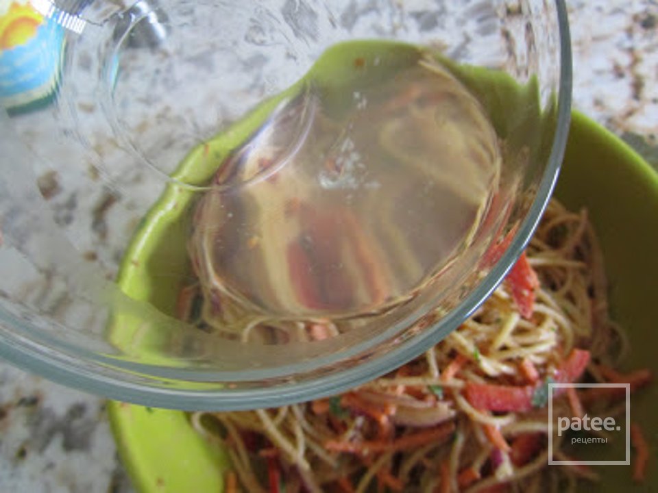 Арахисовые спагетти с кунжутом - Шаг 9