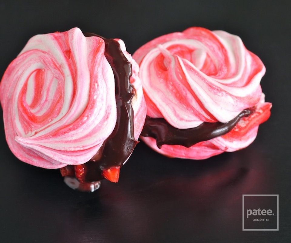 Безе с шоколадной начинкой - Шаг 13