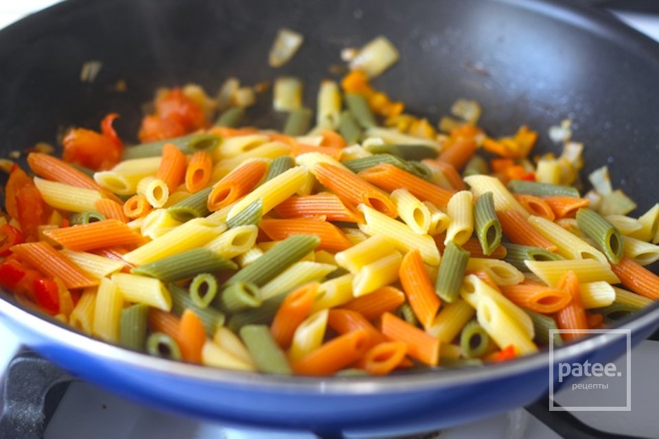 Паста Примавера - Шаг 6