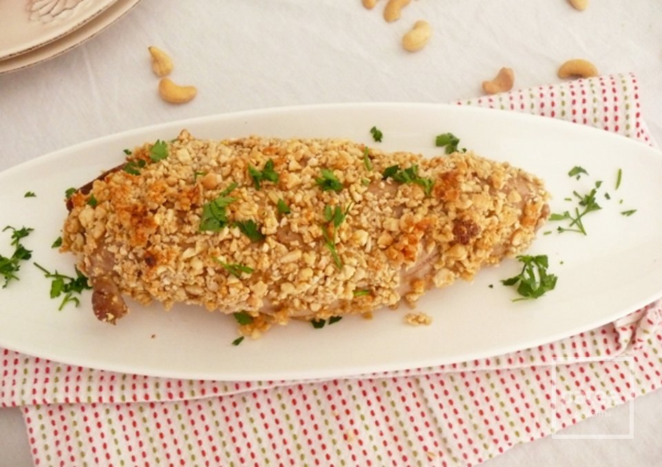 Свиная вырезка в ореховой панировке - Шаг 9