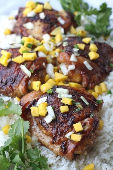 Куриные окорочка с сальсой по-полинезийски - Шаг 7