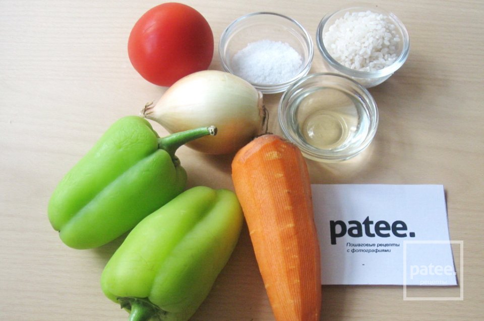 Перец с морковью в томатном соусе - Шаг 1