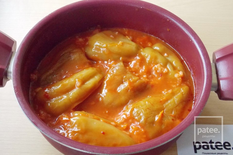 Перец с морковью в томатном соусе - Шаг 17