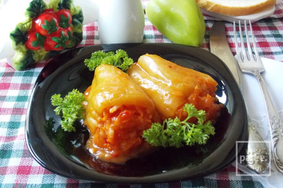 Перец с морковью в томатном соусе - Шаг 18