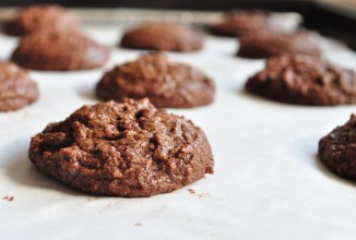 Шоколадно-кофейное печенье