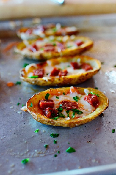 Пицца в картофельных лодочках - Шаг 17