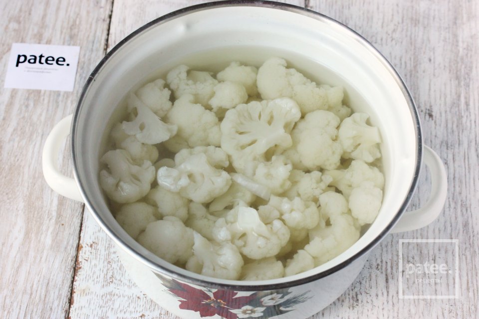 Оладьи из цветной капусты - Шаг 3