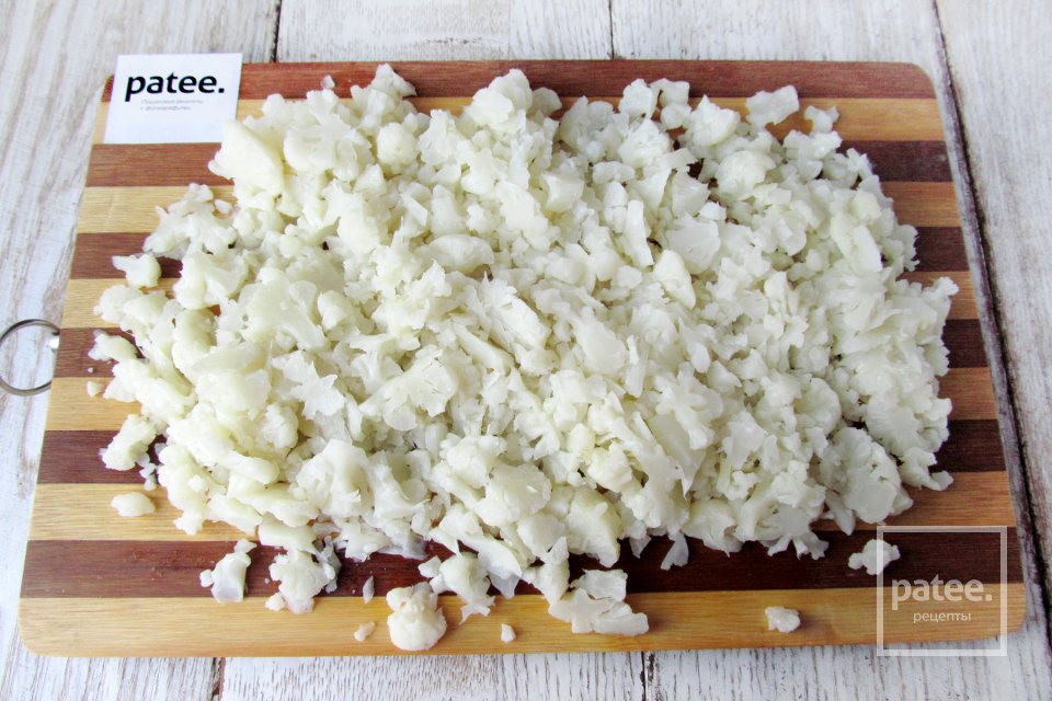 Оладьи из цветной капусты - Шаг 5