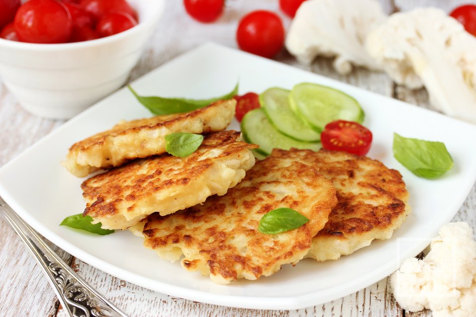 Оладьи из цветной капусты - Шаг 14