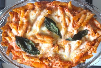 Запеканка из пасты с сыром