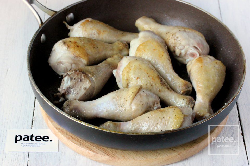 Курица с нутом в томатном соусе - Шаг 8