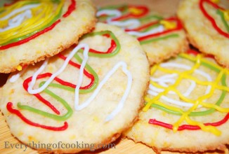 Апельсиновое печенье с корицей