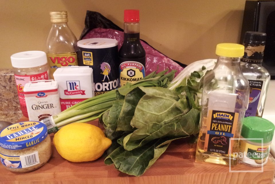 Стейк с китайской капустой - Шаг 1