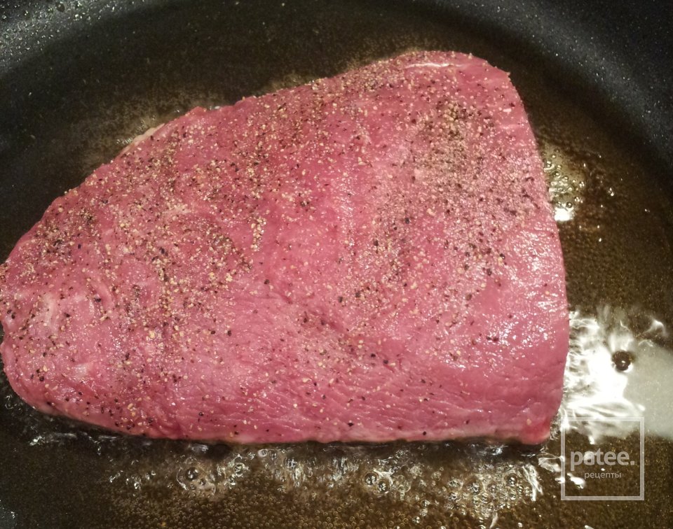 Стейк с китайской капустой - Шаг 3