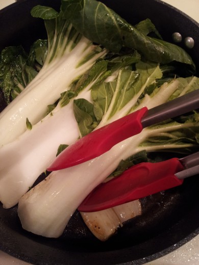 Стейк с китайской капустой - Шаг 6