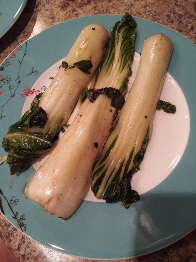 Стейк с китайской капустой - Шаг 8