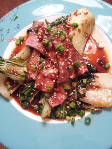 Стейк с китайской капустой - Шаг 16