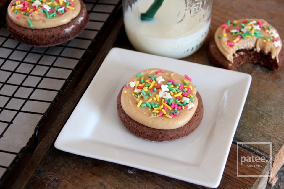 Шоколадное печенье с арахисовой глазурью - Шаг 17