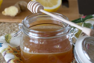 Лимонно-имбирный мед