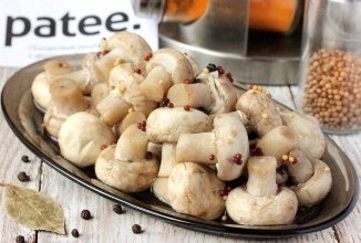 Быстрые маринованные шампиньоны