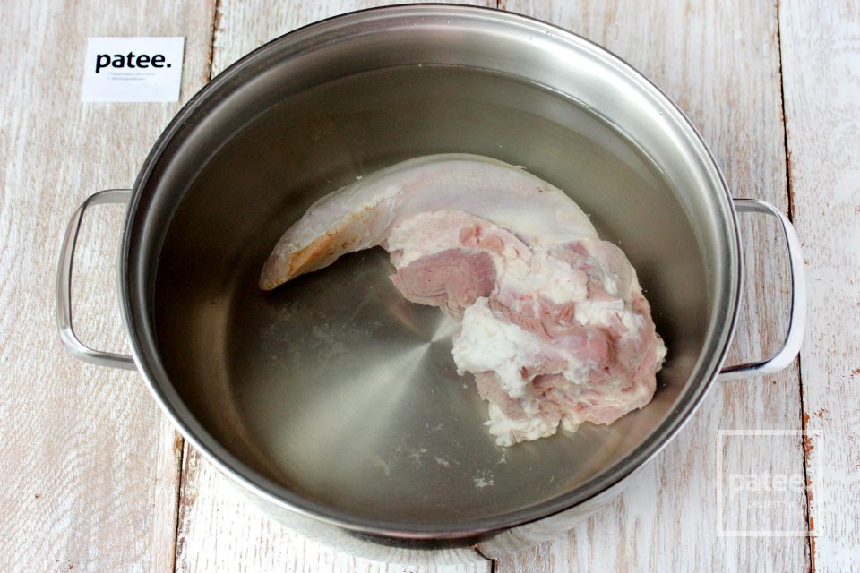 Борщ со свиным языком - Шаг 2