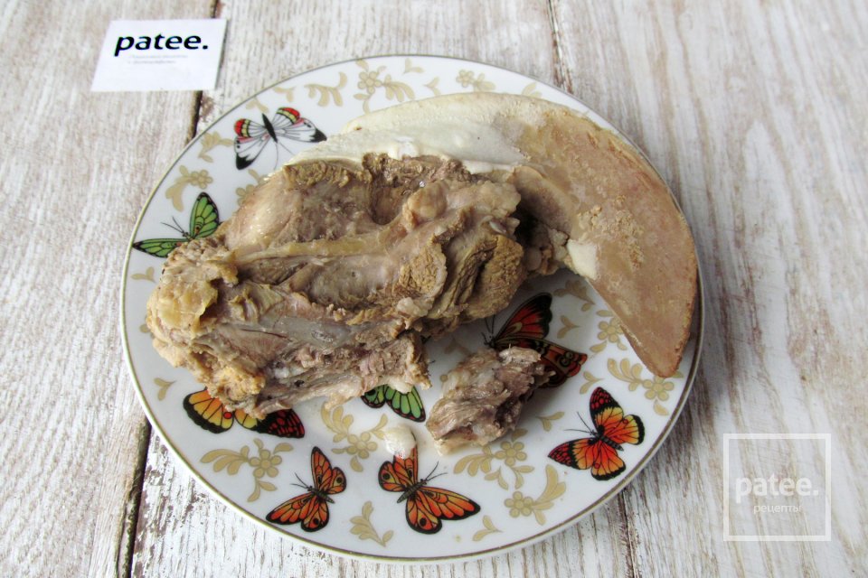 Борщ со свиным языком - Шаг 5