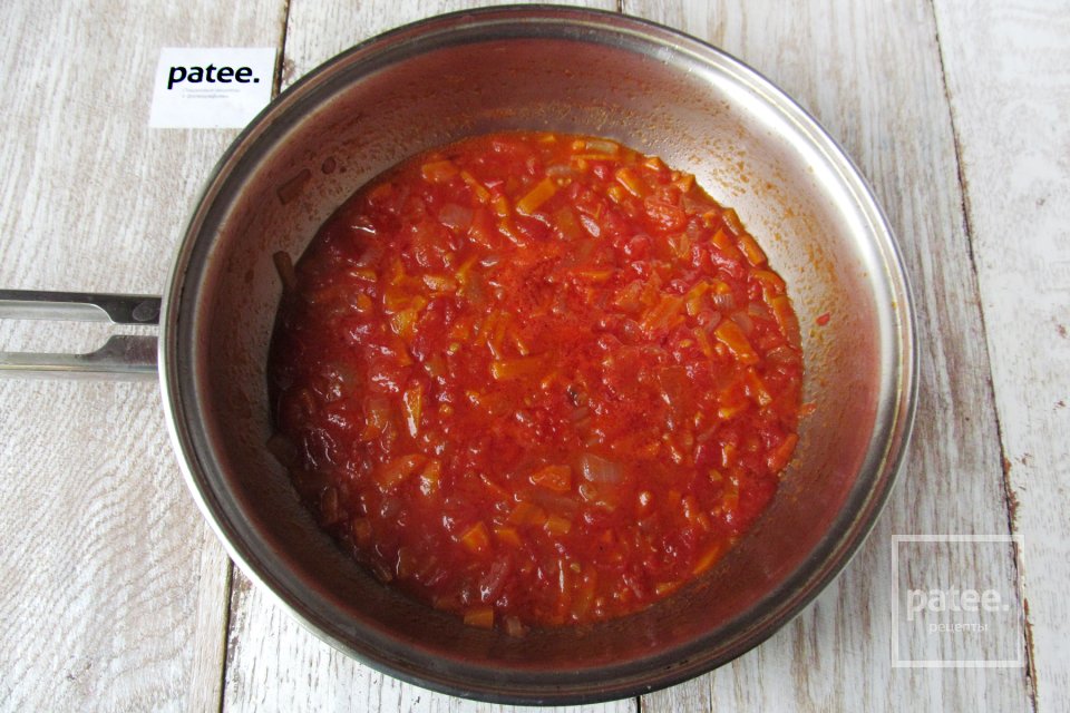 Борщ со свиным языком - Шаг 13