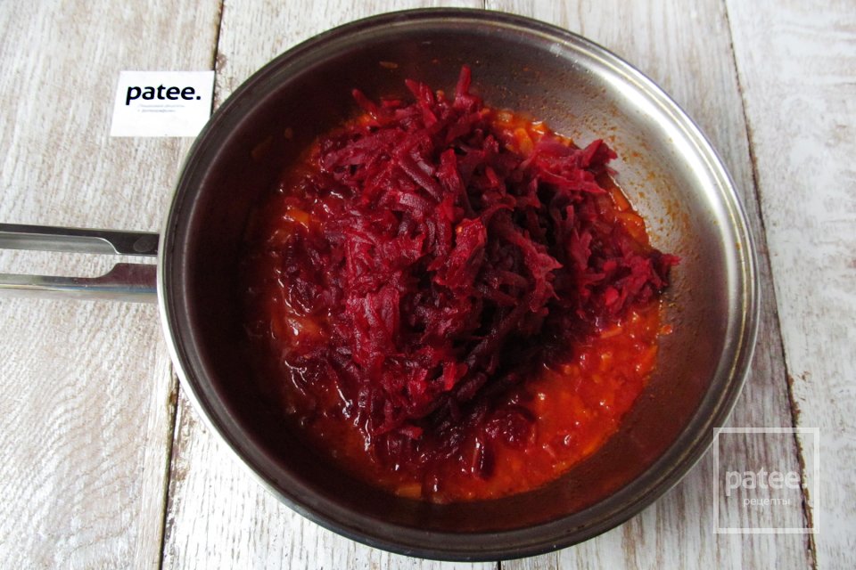 Борщ со свиным языком - Шаг 14