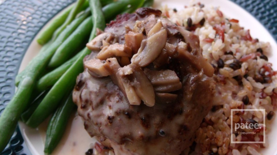 Котлеты из индейки с грибами - Шаг 14