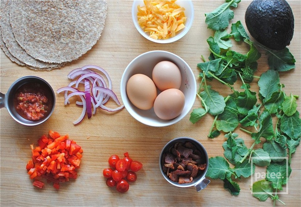 Тако в чашечках - Шаг 1