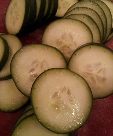 Креветки с васаби, огурцом и авокадо - Шаг 3