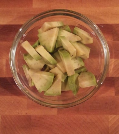 Креветки с васаби, огурцом и авокадо - Шаг 4