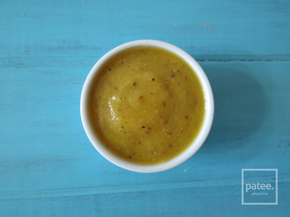 Тропический салат с креветками - Шаг 3