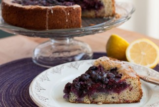 Черничный пирог