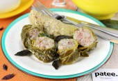 Голубцы из савойской капусты в сметане