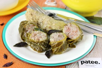 Голубцы из савойской капусты в сметане