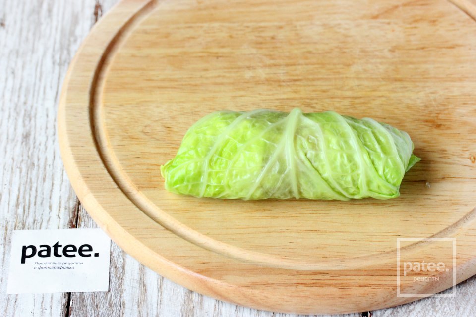Голубцы из савойской капусты в сметане - Шаг 12