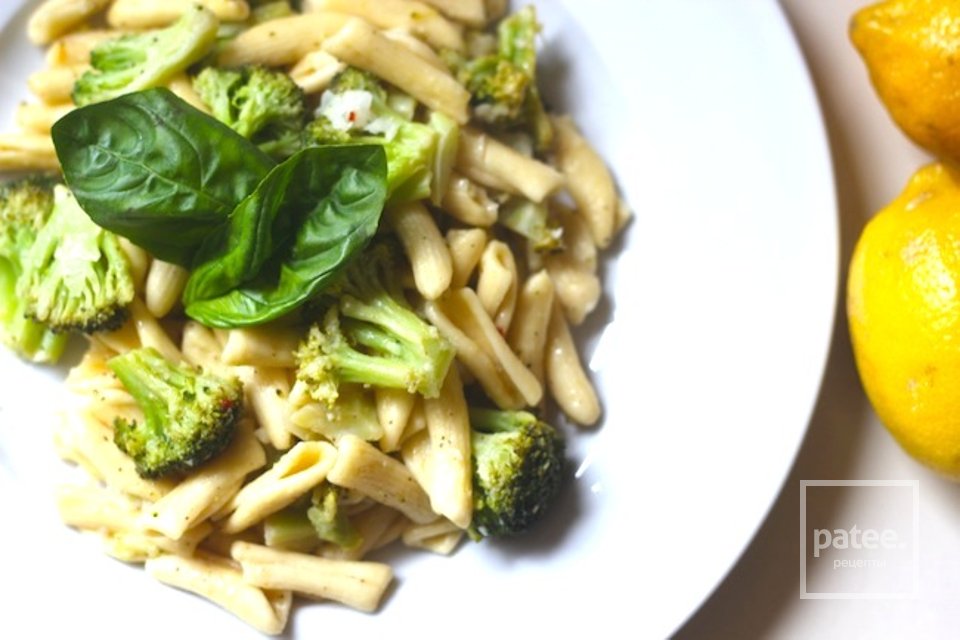 Паста с брокколи в лимонном соусе - Шаг 6