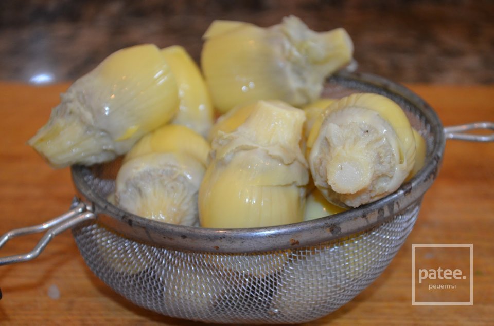 Пирог с ветчиной и артишоками - Шаг 4