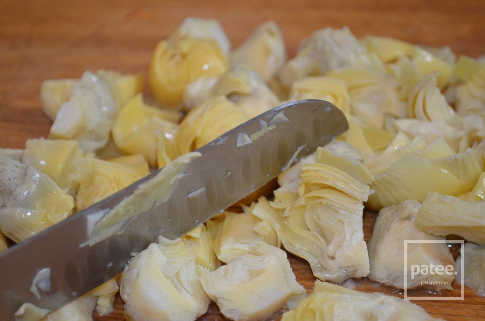 Пирог с ветчиной и артишоками - Шаг 5