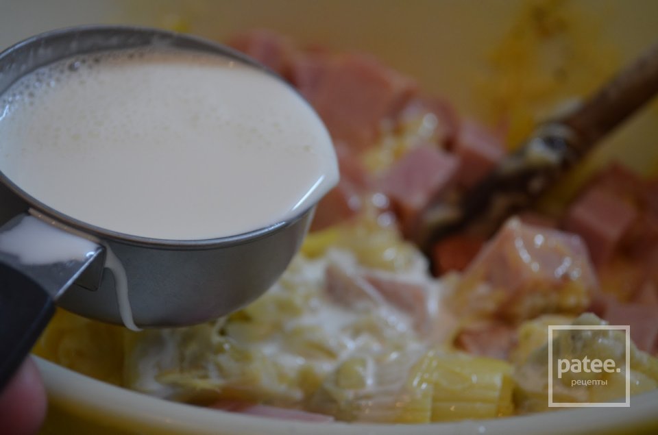 Пирог с ветчиной и артишоками - Шаг 16