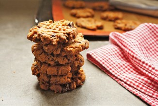 Арахисовое печенье с шоколадом
