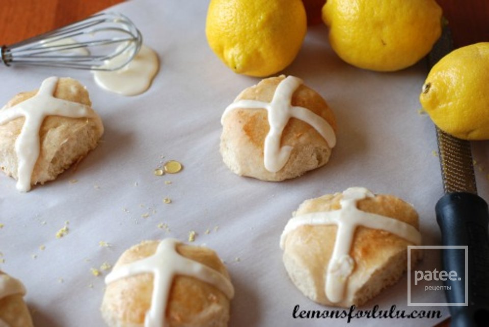 Лимонные булочки с глазурью - Шаг 14