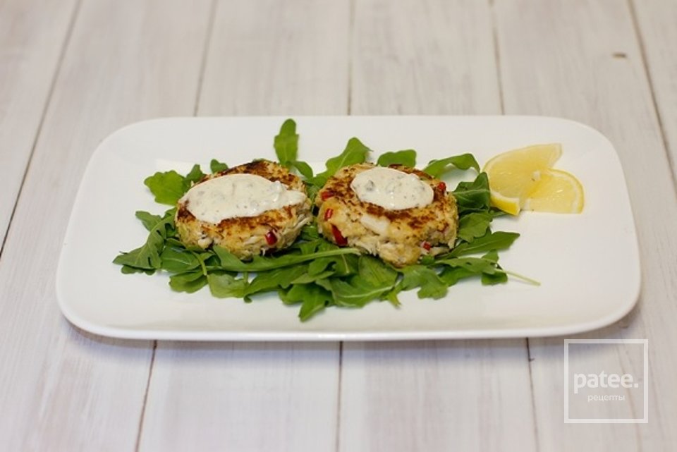 Крабовые котлеты с соусом ремулад - Шаг 9