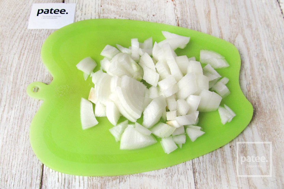 Плов с сердцем в мультиварке - Шаг 3