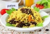 Плов с сердцем в мультиварке