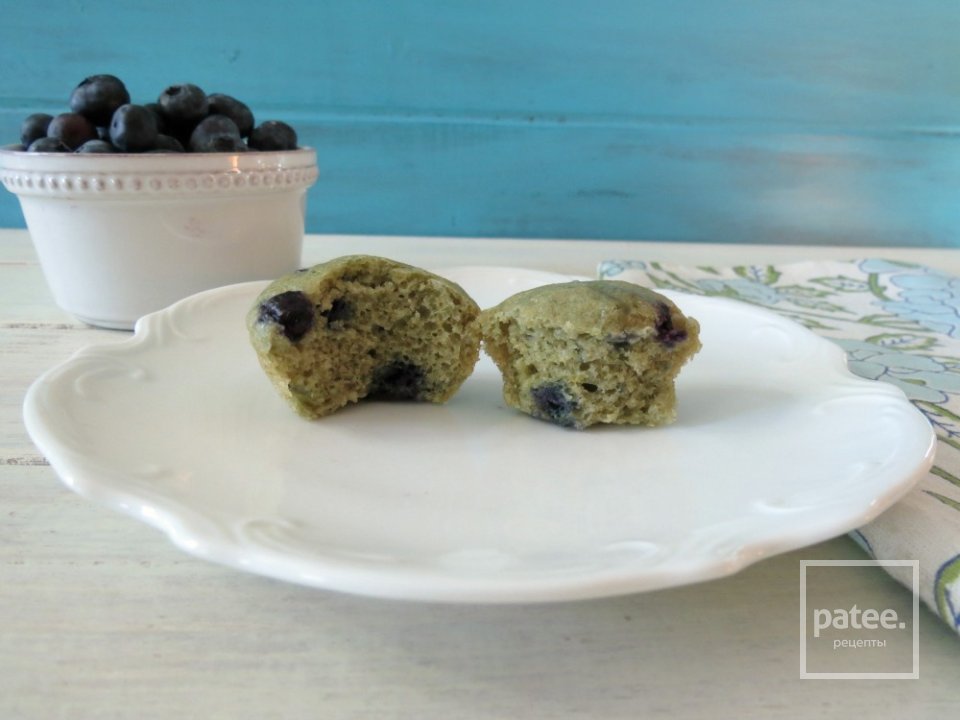 Чернично-апельсиновые кексы - Шаг 3